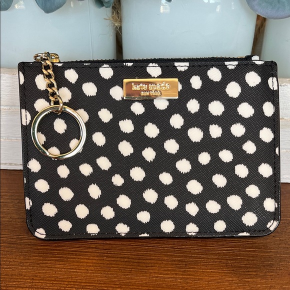 kate spade Handbags - Kate Spade Laurel Way printed musical dot card holder